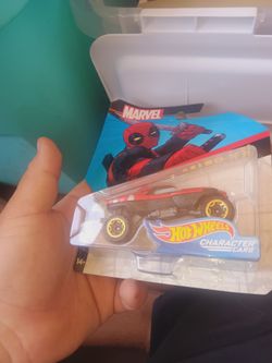 Dead pool new hot wheels