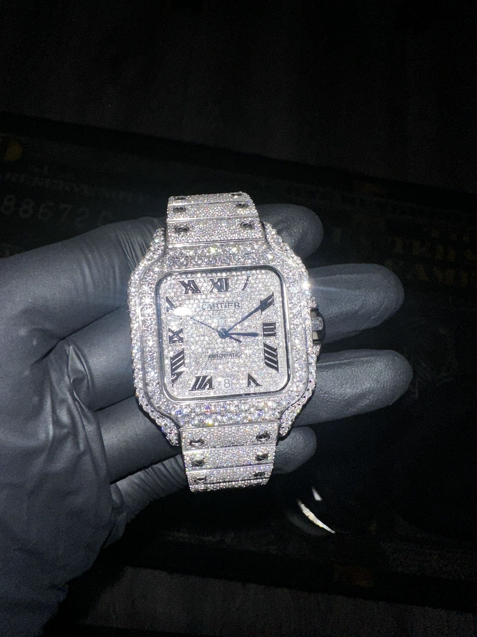 VVS Moissanite Watch
