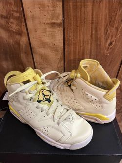 Jordan 6 Retro (GS) Dynamic Yellow Sz. 6.5