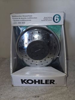 Kohler 6 Spray Showerhead Only New (Price is Firm)