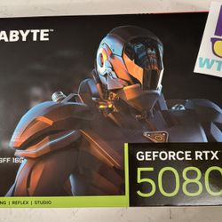 Brand New Gigabyte Windforce SFF NVIDIA GeForce RTX 5080 GPU