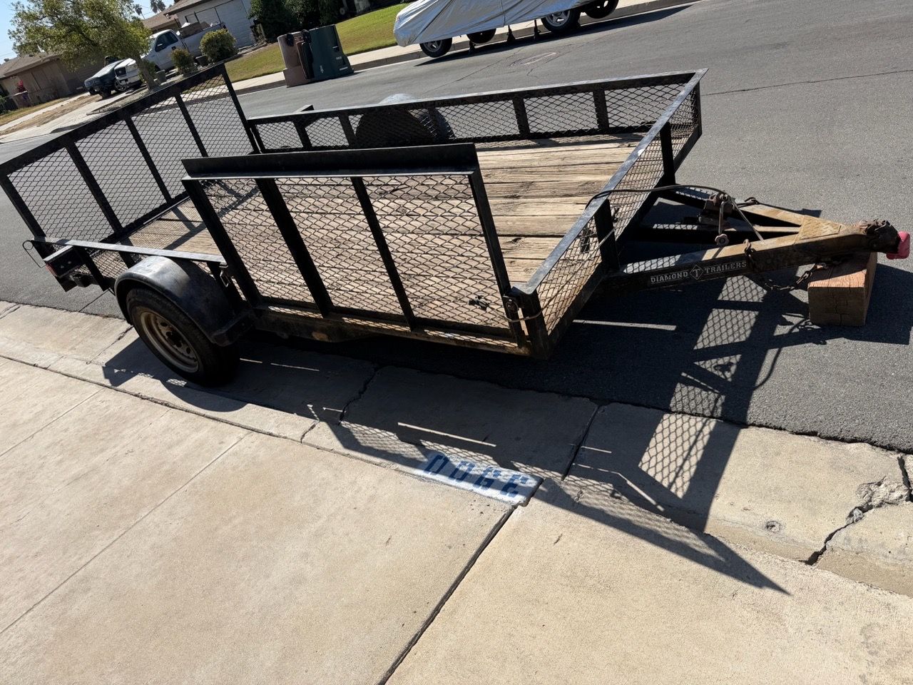 Diamond T Single Axle Utility Trailer for Sale in Pumpkin Center, CA ...