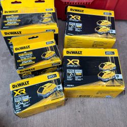 Dewalt XR Power Pack 20v Max 8 Ah Battery (NEW) (120 each Battery) 