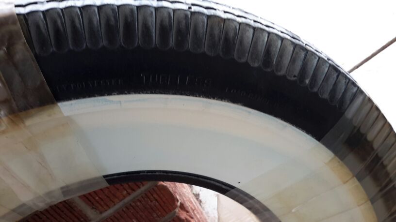 NEW B. F. GOODRICH SILVERTOWN TIRE, 6.70-15. COKER TIRE