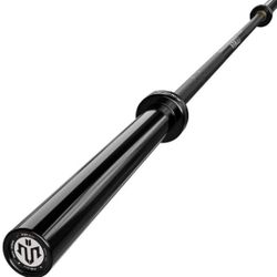 Mikolo 7ft Olympic Barbell, Barbell for Weightlifting and Powerlifting 45lb, Olympic Bar for 1500lbs Capacity, Weight Bar Fit 2" Standard Weights