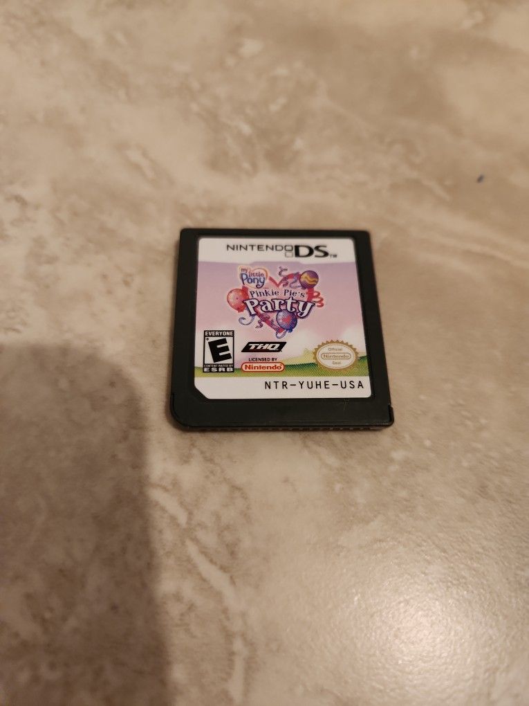 My Little Pony Pinkie Pie's Party Nintendo Game