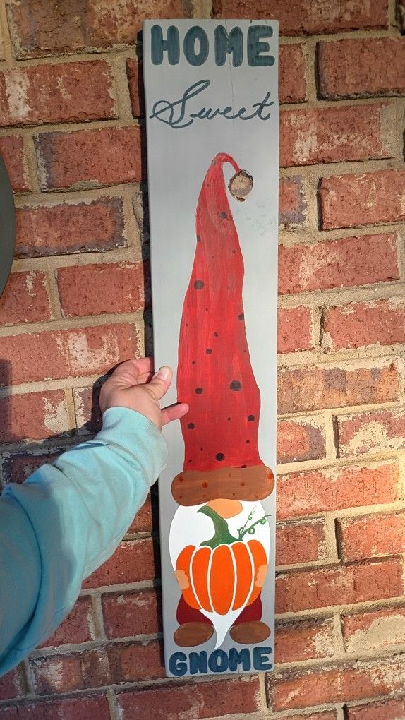 Fall Gnome Sign