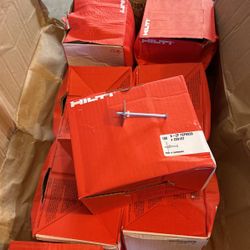 Hilti Galvanized Steel Masonry Nails 7x100pc Box 