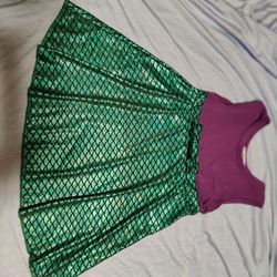 Girls Iridescent Mermaid Dress
