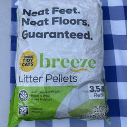 Breeze Litter Pellets 3.5 Lb Bags  $10.00 Each