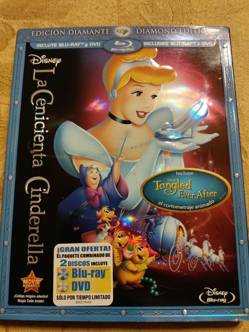 Disney Diamond Edition Cinderella Blu-ray/DVD