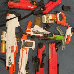 Nerf Gun Lot
