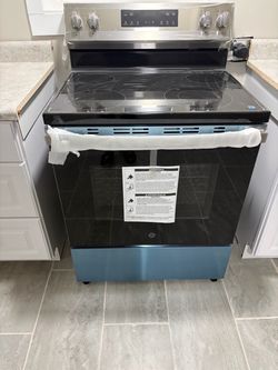 30 in. 4 Burner Element Free-Standing Electric Range in Stainless Steel w/Stainless Knobs