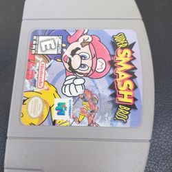 N64 Super Smash Bros $45 Everything Works 
