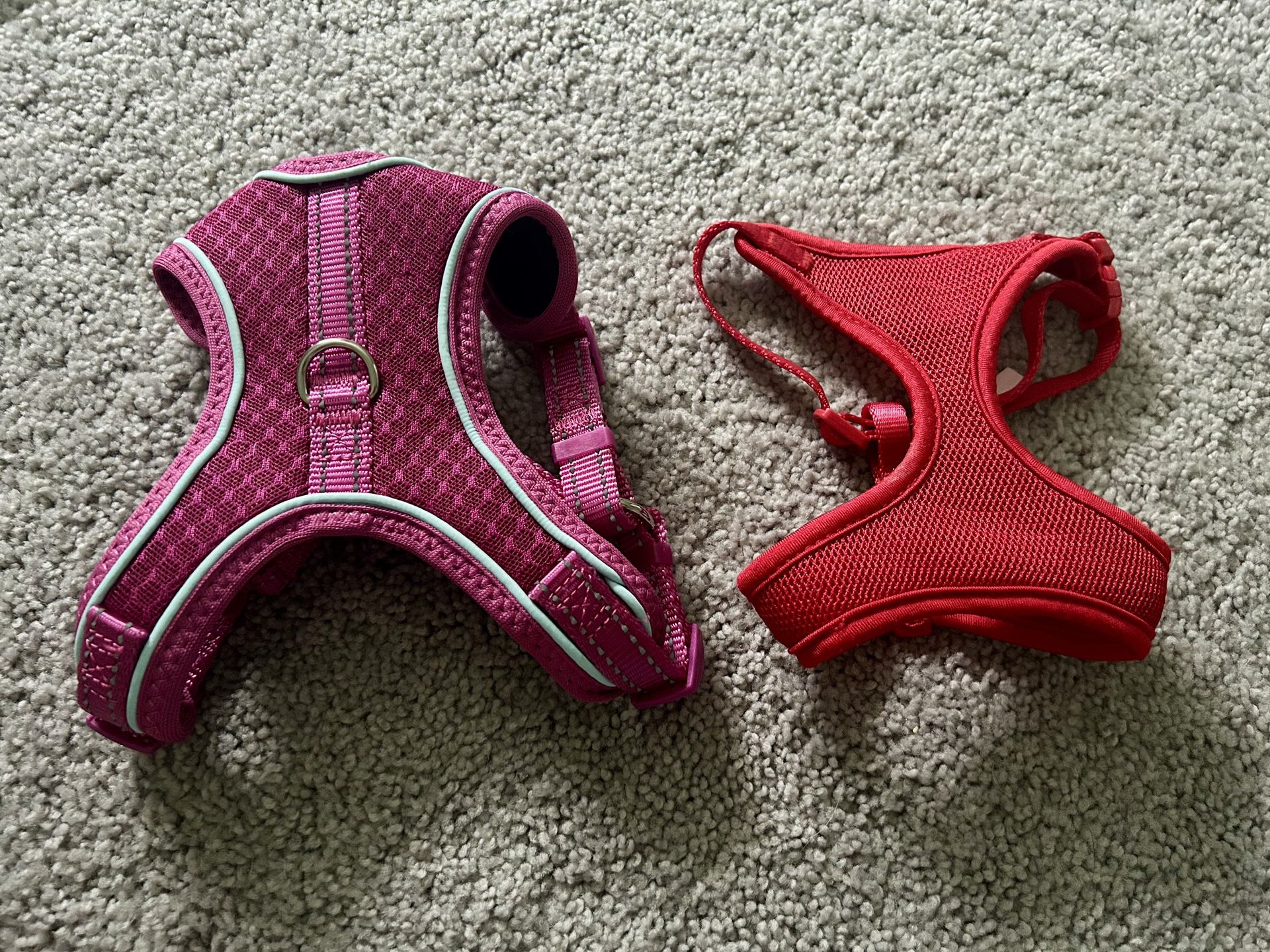 BRAND NEW - 2 XS Dog Harnesses