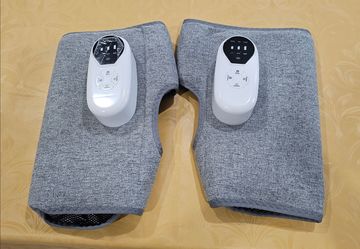 2 New, never used wireless adjustable massager with vibration and heat.