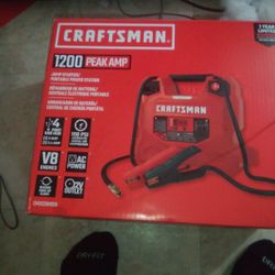 CRAFTSMAN 1200 PEAK AMP JUMP STARTER