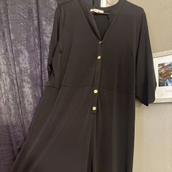 Michael Kors 3/4 Sleeve Jumpsuit XL