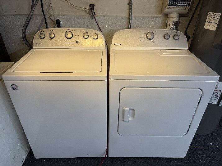 Washer and dryer