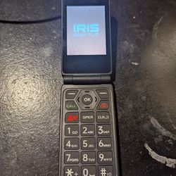 Iris Easy Flip Cell Phone 