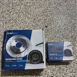 Brake rotors and pads