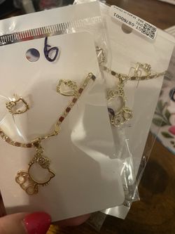 Hello kitty Necklace Set