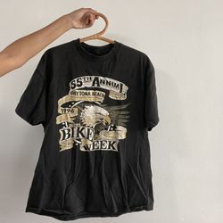 Vintage 1996 Daytona Beach Bike Week tee. Bin A  Missing tags.