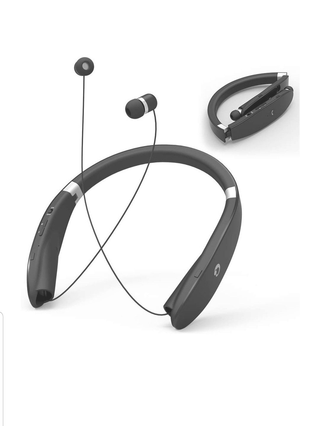 Bluetooth Headphones, Wireless Bluetooth Headphones, Sweatproof Neckband Wireless Headset V4.1 Call Vibrate New