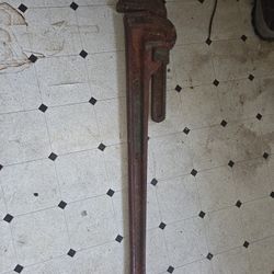 Rigid Heavy Duty Iron Pipe Wrench 36in 