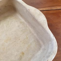 Rada Cutlery Stoneware Baking Corn Bread Brownies Cookies Casseroles Bake Pan 9x13