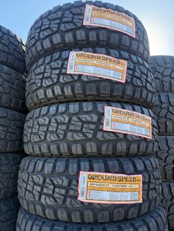 235/75/15 groundspeed nuevas las 4 instaladas y balanceadas con 50,000 millas de garantía