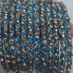 Stone Glass Bangles 2.8 Size