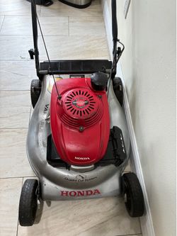 Honda lawnmower self propelled rwd