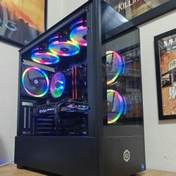 Custom Gaming Computer PC Desktop Intel I5 11600k, Nvidia GTX 1080, 16GB DDR4, M.2 SSD, EVGA PS5 PS4 XBOX