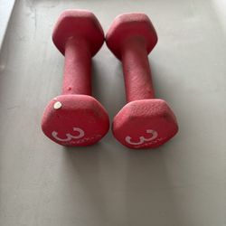 3lb Dumbbells $9 OBO
