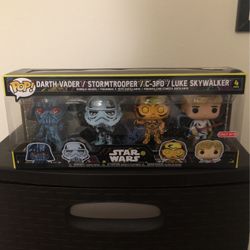 Star Wars Darth Vader Stormtrooper C-3PO Luke Skywalker Funko Pop