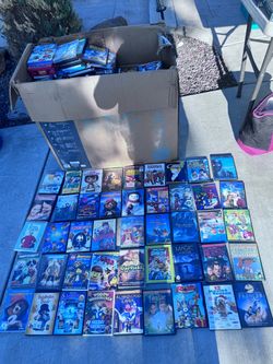 Large Lot of Kids & Family DVDs
