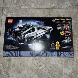 LEGO Icons Back to the Future Time Machine DeLorean Car #10300