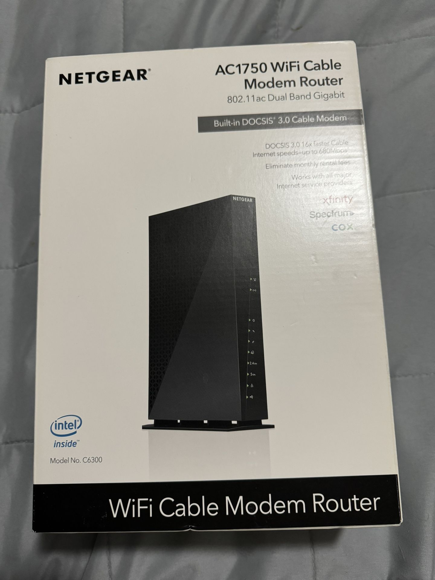 Netgear AC1750 WiFi Cable Modem Router