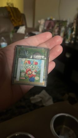 Mario golf for the game boy color