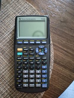 TI 83 Texas Instrument