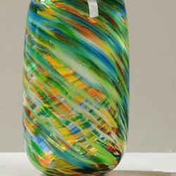 Multi-colored Vase.