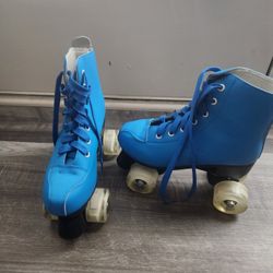 Blue Light Up Skates
