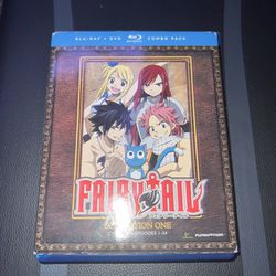 Fairy Tail Collection One Blu-ray+dvd Combo Pack 