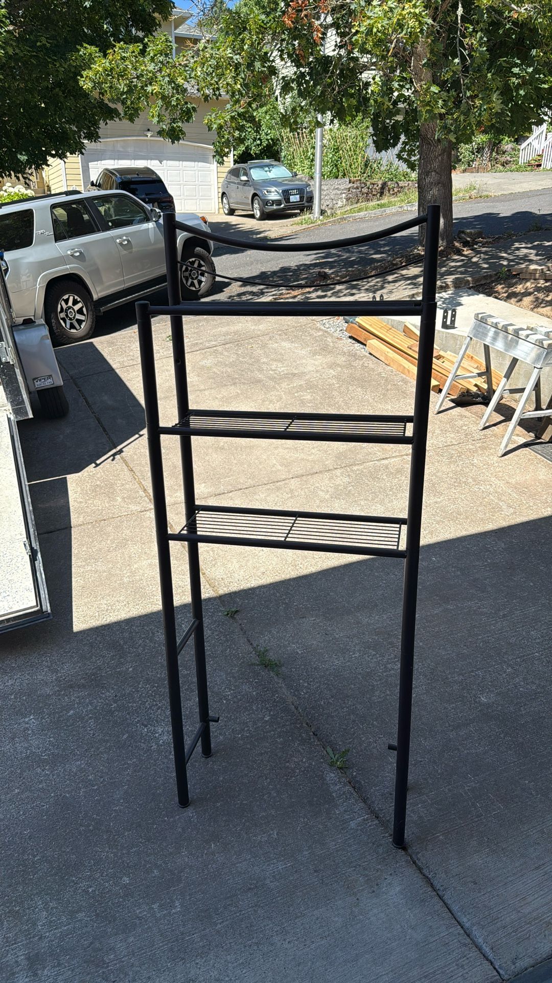 IKEA Wire Shelf Bathroom