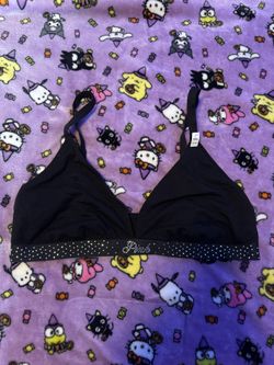 PINK bling bralette XXL