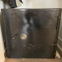 Antique Safe With Yale Lock