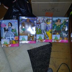 Wizard of Oz Barbies all 4 for $50