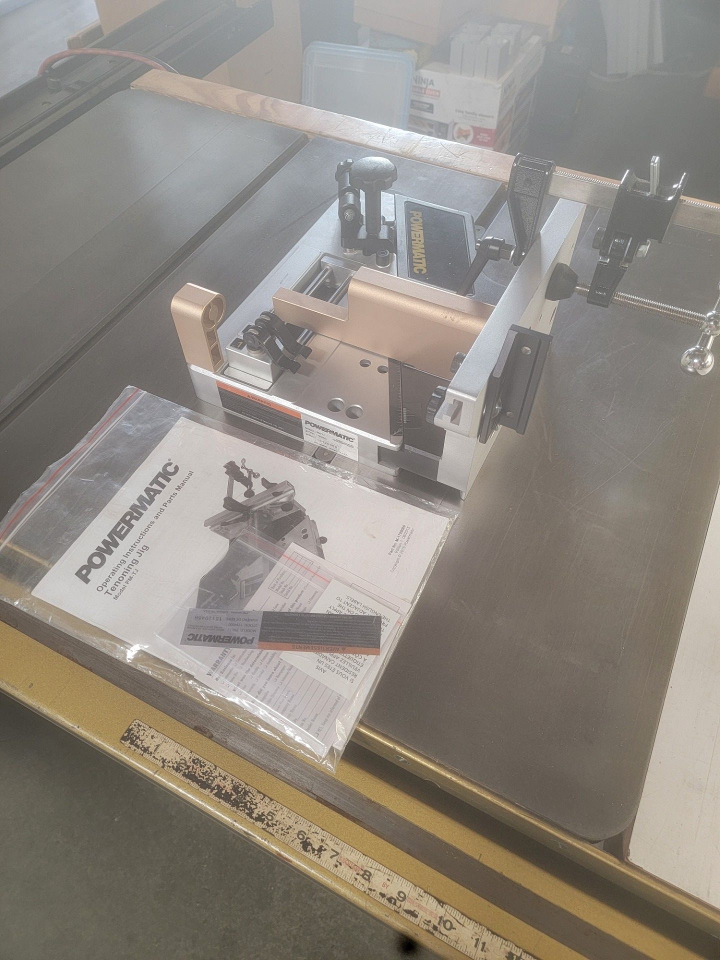 New Powermatic PM-TJ Tenoning Jig