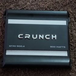 Brand New Crunch Amp 900 Watt 4 Channel 
